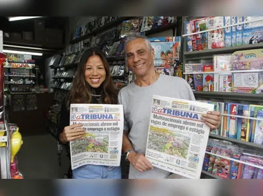Imagem ilustrativa da imagem Jornal A Tribuna nas bancas em edição especial para as eleições na segunda