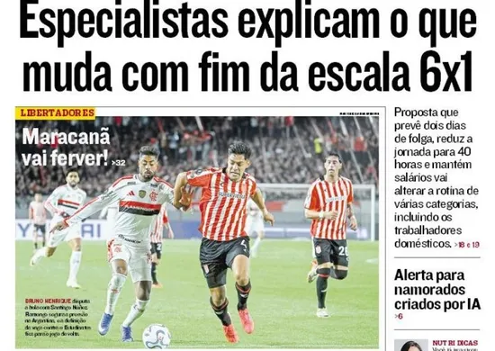 Imagem ilustrativa da imagem Confira os destaques do jornal A Tribuna desta sexta-feira