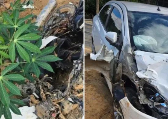 Imagem ilustrativa da imagem Motociclista morre após colidir com carro em curva em São Gabriel da Palha