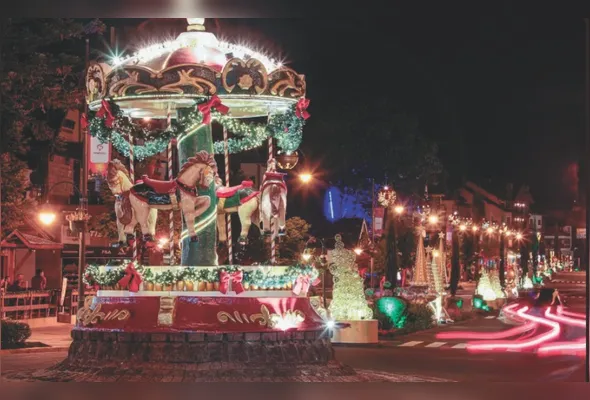 Natal Luz, em Gramado, é um dos destaques neste mês de outubro