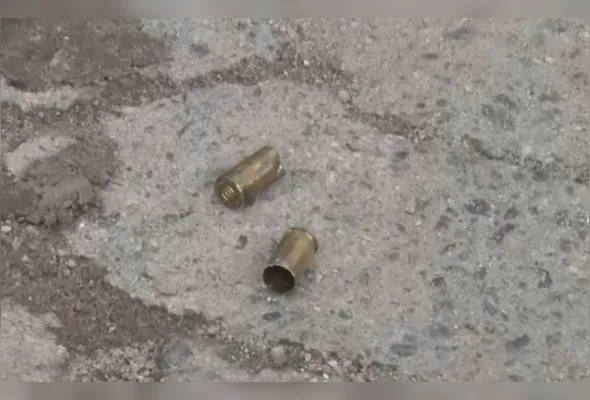 Cápsulas foram encontradas no local do crime