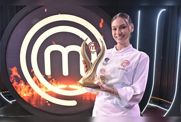 Imagem ilustrativa da imagem Bombeira vence o 13º MasterChef Brasil com prato inspirado no litoral sul do Brasil