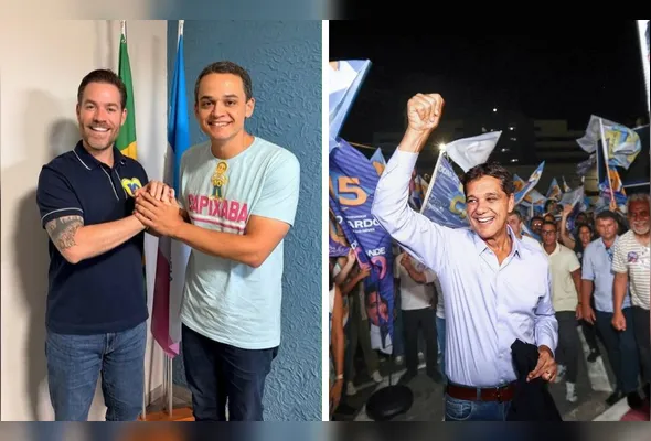 Lorenzo pazolini e Ricardo Ferraço: ex-prefeito se encontrou com Renzo, e  o governador fez balanço