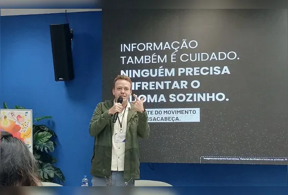 O ator Pablo Sanábio participa da campanha “Isso é um Glioma”, criada  pelo grupo farmacêutico Servier do Brasil, contando a sua história