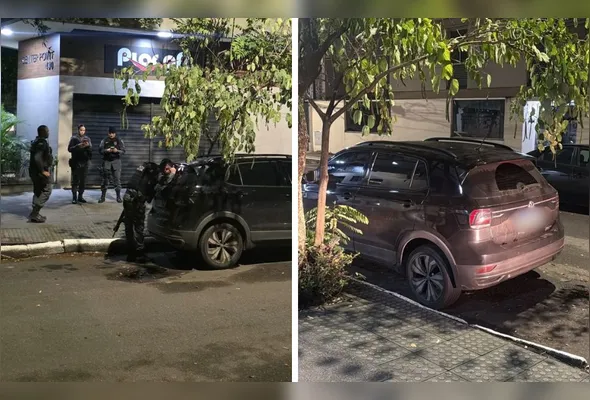 Veículo utilizado no crime
