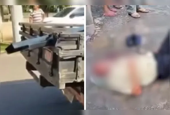 Vítima foi atingida na cabeça por barras de ferro