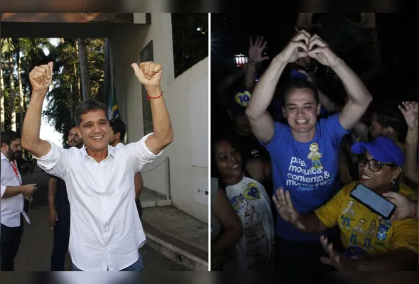 Ricardo e Pazolini: governador se mostrou confiante  e disse que vai dialogar com quem quer o  “bem do Estado”