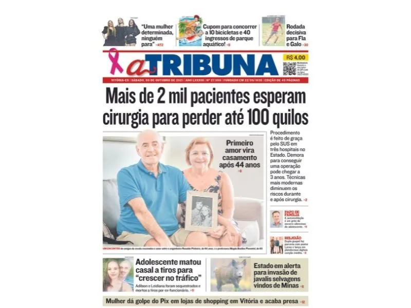 Imagem ilustrativa da imagem Confira os destaques a Tribuna deste sábado