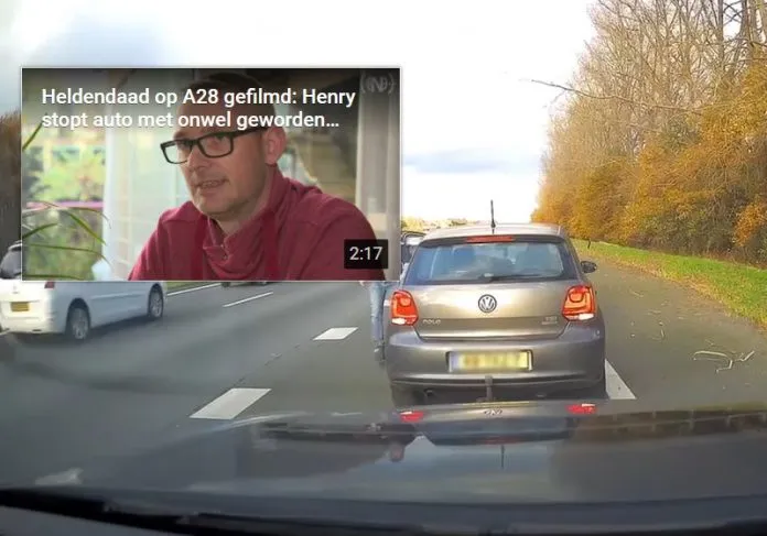 Imagem ilustrativa da imagem Homem bate carro para salvar motorista em convulsão na estrada
