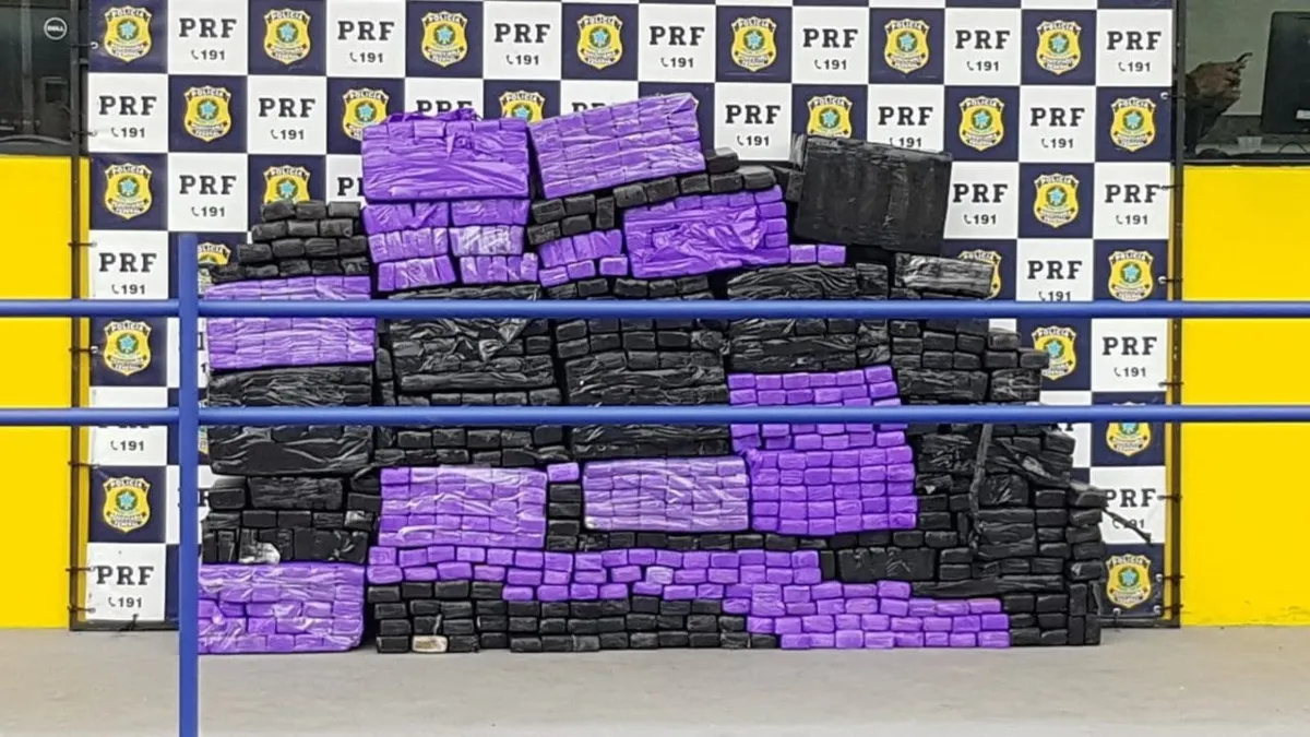 Imagem ilustrativa da imagem Polícia apreende 400kg de maconha com motorista na BR 101