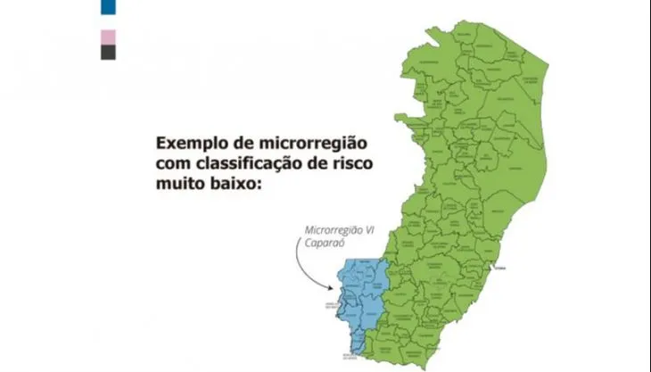 Imagem ilustrativa da imagem Estado pode ter todas as microrregiões em "risco muito baixo" em novembro