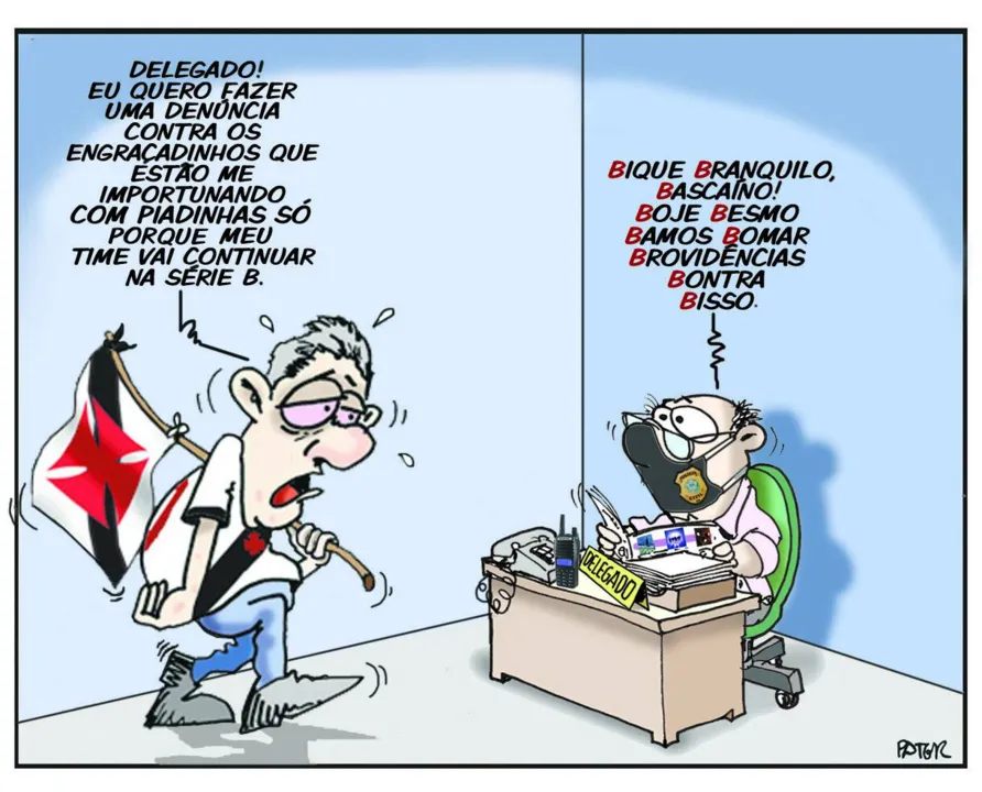 Imagem ilustrativa da imagem Charge do dia