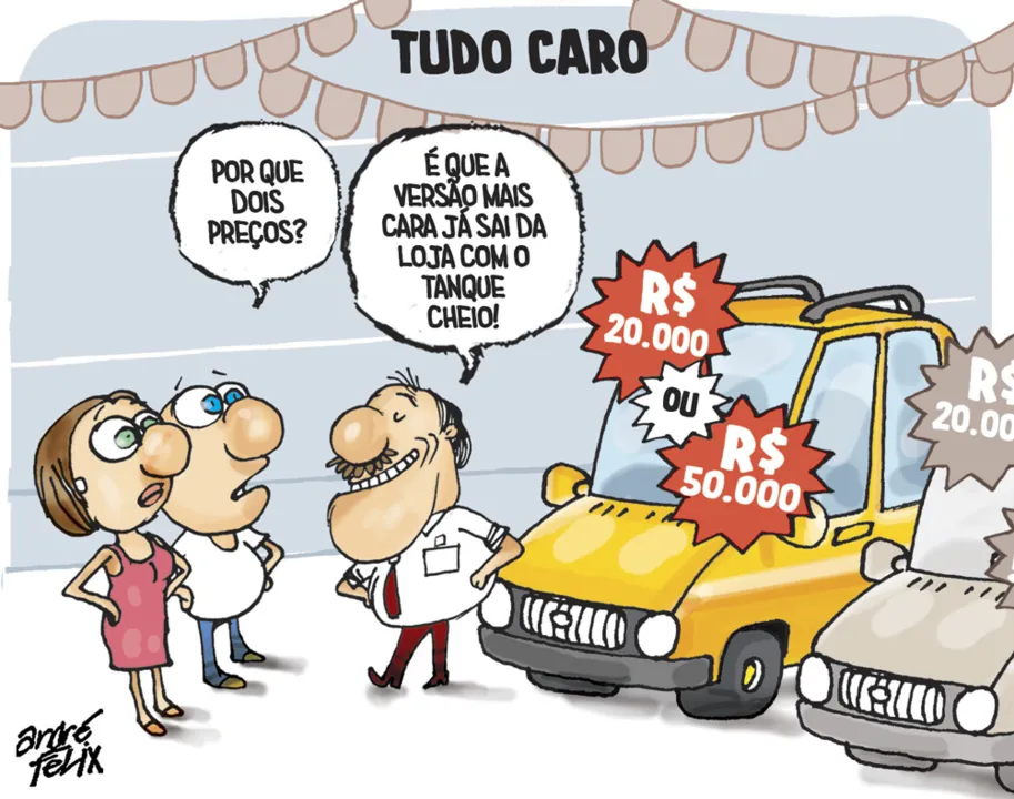 Imagem ilustrativa da imagem André Felix em "Tudo Caro"