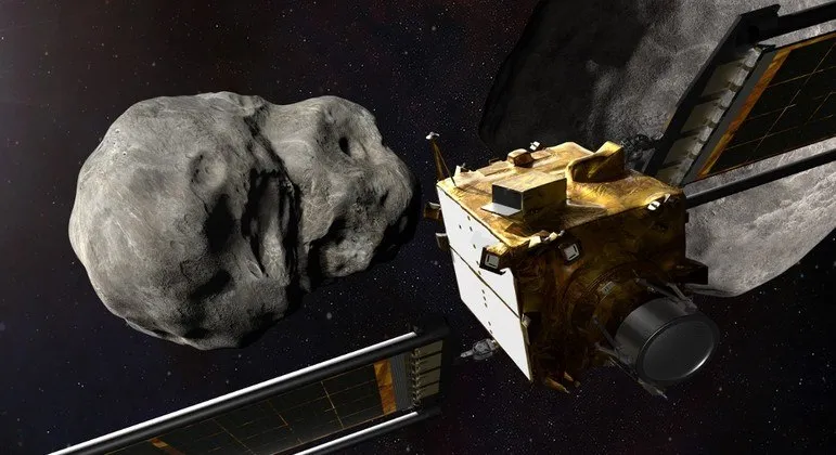 Imagem ilustrativa da imagem Nasa lança nesta quarta (24) primeira missão para desviar rota de asteroide