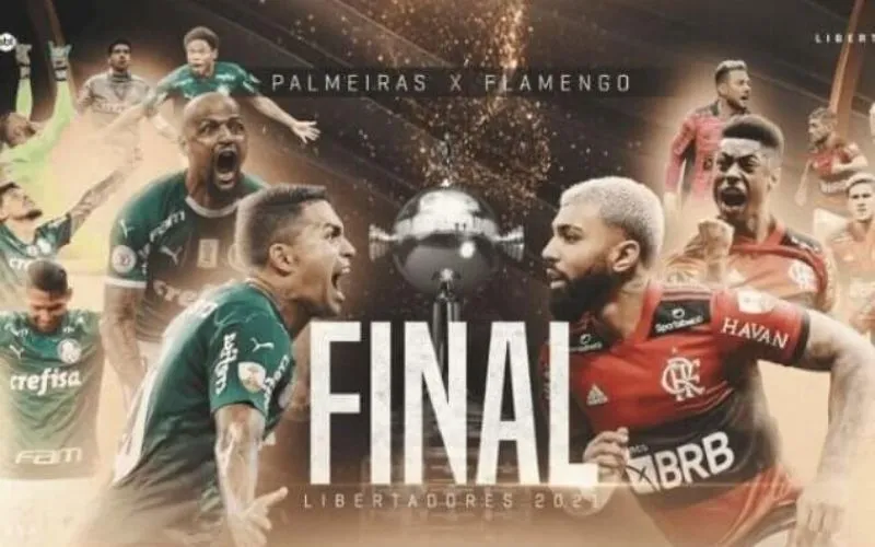 Imagem ilustrativa da imagem Torcedores de Flamengo e Palmeiras lotam 50 ônibus para ver a final no Uruguai
