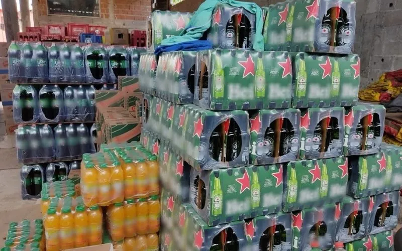 Imagem ilustrativa da imagem Mais de 45 mil latas de cervejas são apreendidas no Sul do Estado