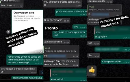 Imagem ilustrativa da imagem Criminoso tenta aplicar golpe pelo WhatsApp e é enganado por vítima