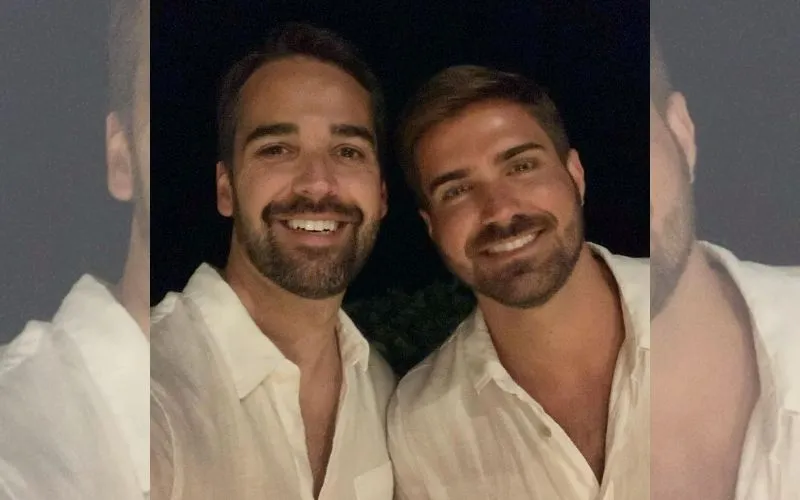 Imagem ilustrativa da imagem Eduardo Leite posta primeira foto com o namorado capixaba: "Muito amor"