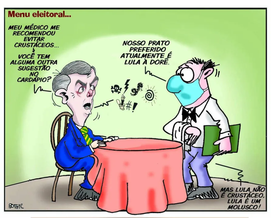 Imagem ilustrativa da imagem Menu eleitoral...