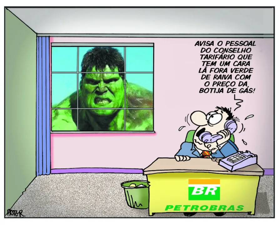 Imagem ilustrativa da imagem Charge do dia: o Preço do Gás