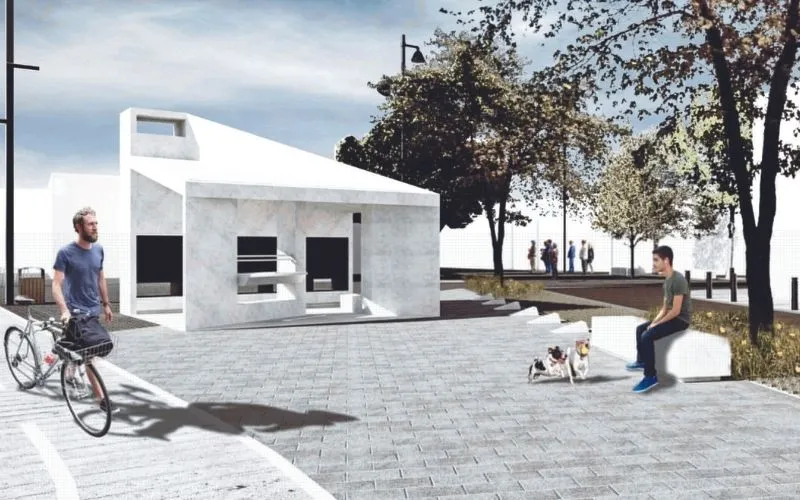 Imagem ilustrativa da imagem Nova orla de Vitória vai ter píer, ciclovia e praças