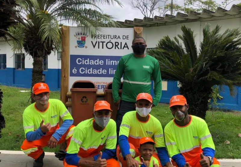 A iniciativa foi do grupo da Central de Serviços da Prefeitura de Vitória