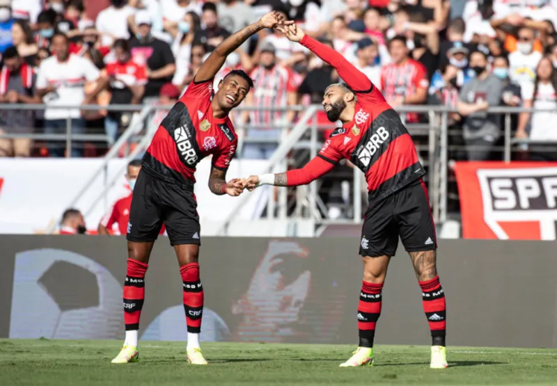 Partida de futebol entre São Paulo e Flamengo, ocorreu neste domingo (14), no Morumbi