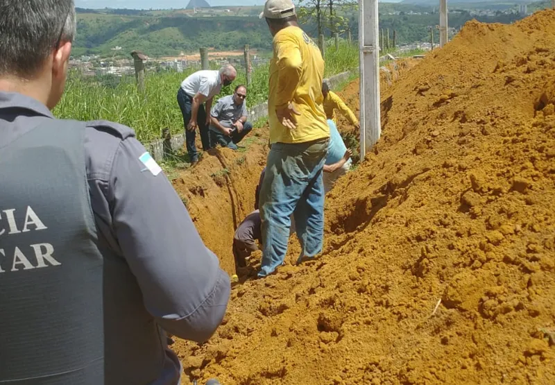 Trabalhador morreu soterrado em Colatina.
