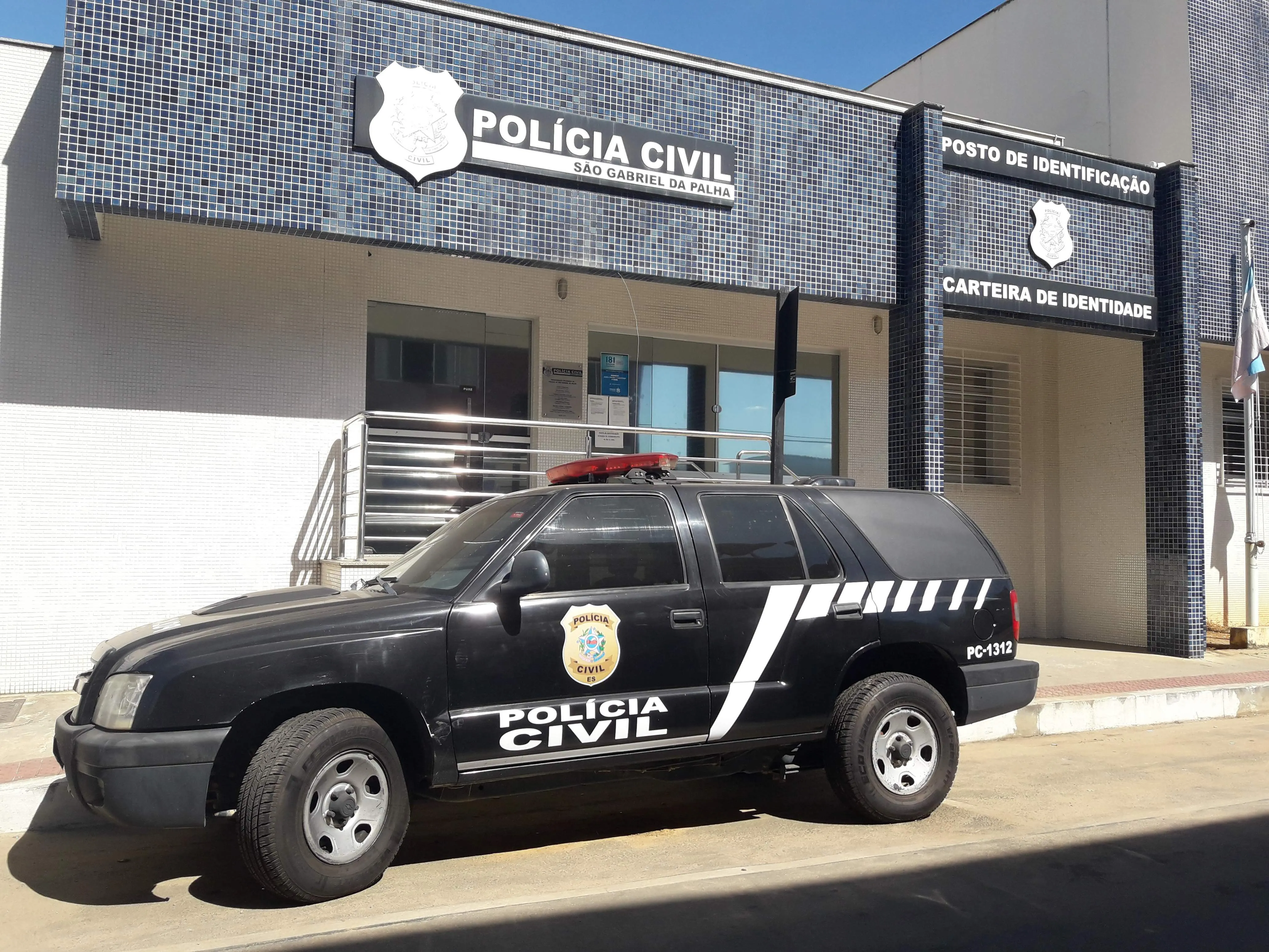Delegacia de São Gabriel da Palha, onde assalto em fazenda de São Domingos do Norte será investigado