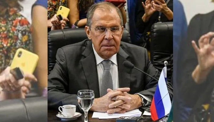 O chanceler russo, Sergei Lavrov,