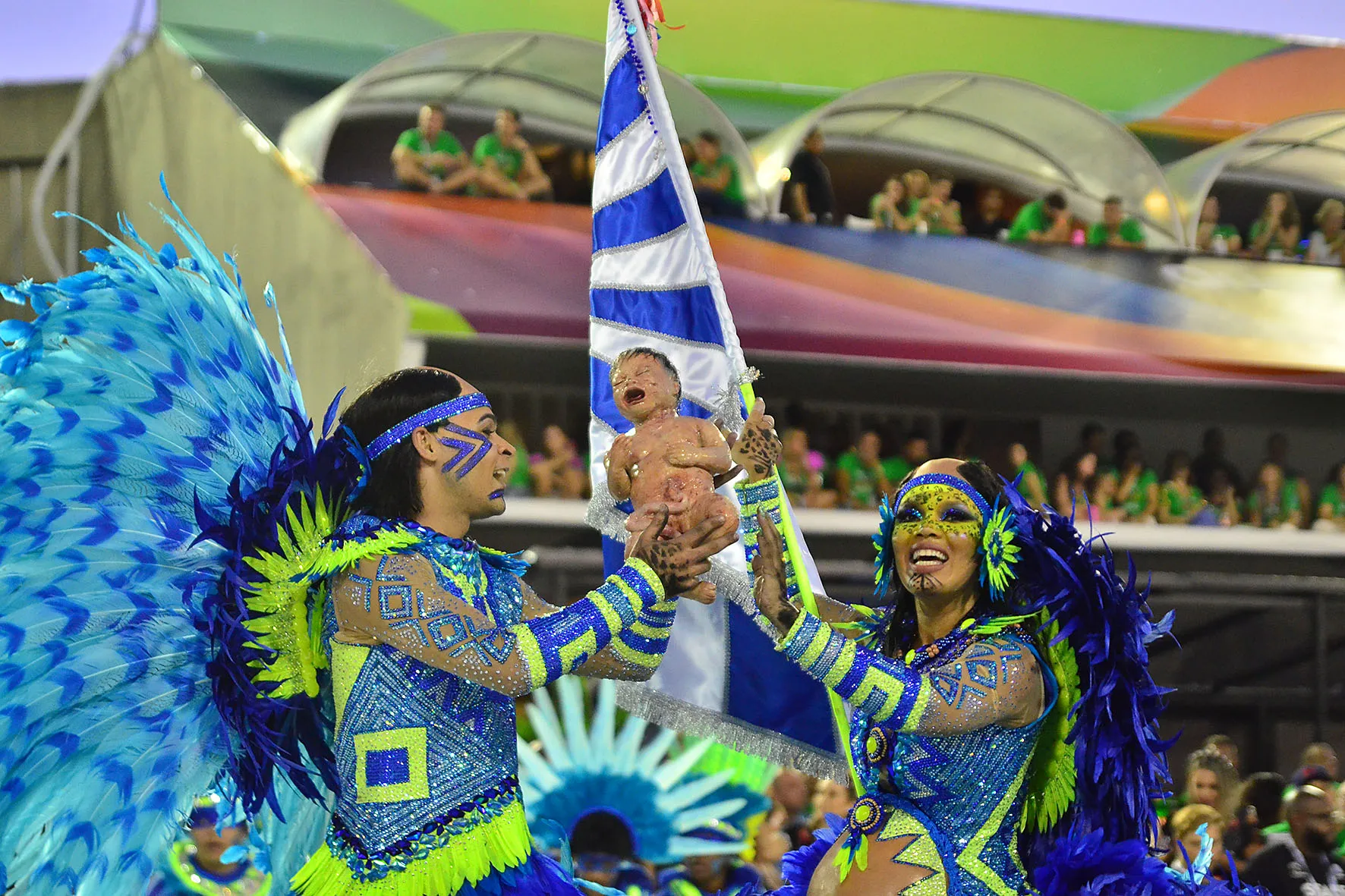 Imagem ilustrativa da imagem Cultura afro domina os sambas de enredo do Rio