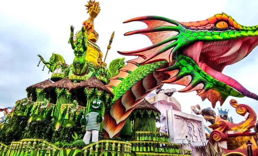 Imagem ilustrativa da imagem Mancha Verde é campeã do Carnaval em São Paulo pela segunda vez