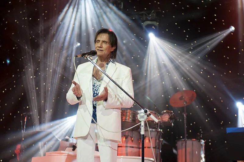 O cantor Roberto Carlos