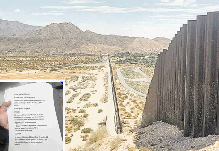 muro que divide México e EUA: empresa tinha até orientações de como se vestir e se portar na fronteira (destaque)