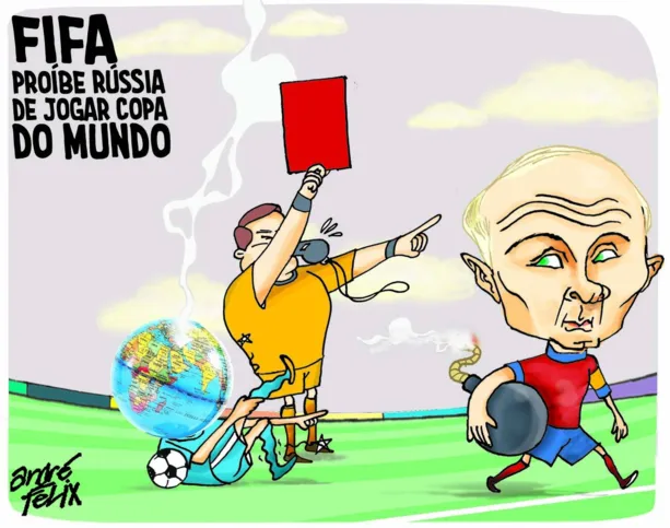Imagem ilustrativa da imagem Rússia fora da Copa do Mundo