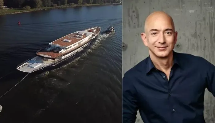 Imagem ilustrativa da imagem Cidade irá desmontar ponte histórica para iate de Jeff Bezos passar