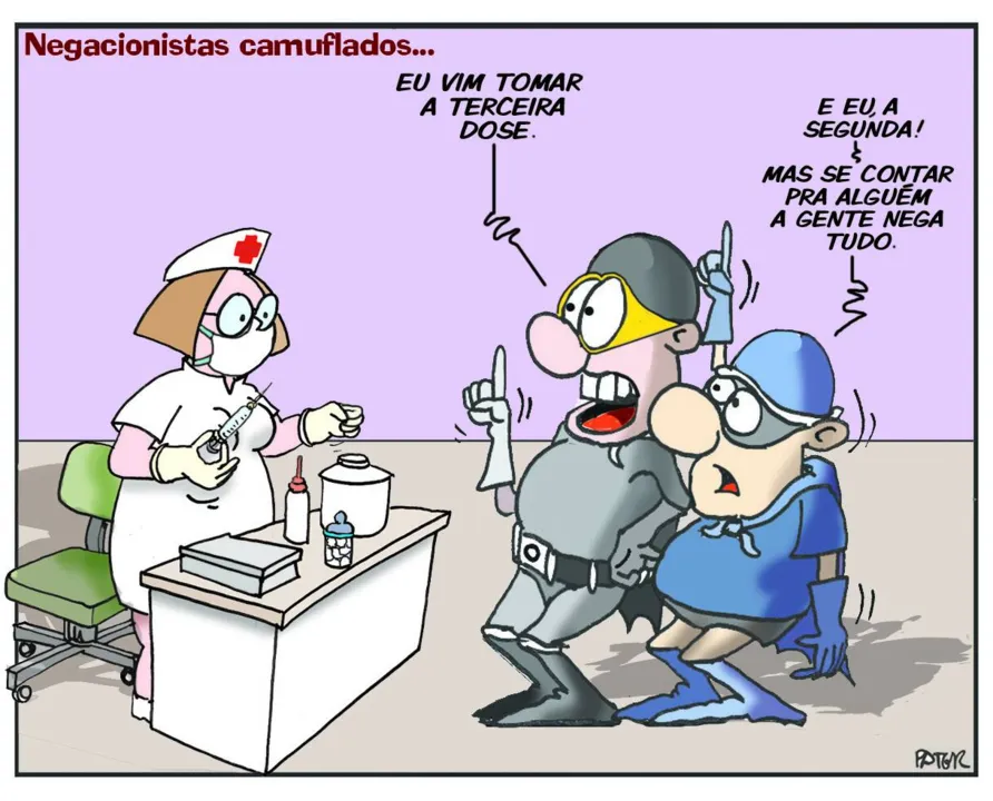 Imagem ilustrativa da imagem Negacionistas camuflados...