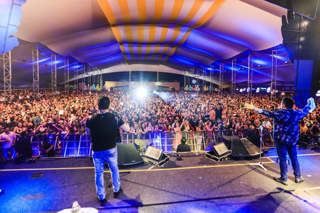 Imagem ilustrativa da imagem Bruno, da dupla com Marrone, critica vacinação obrigatória durante show