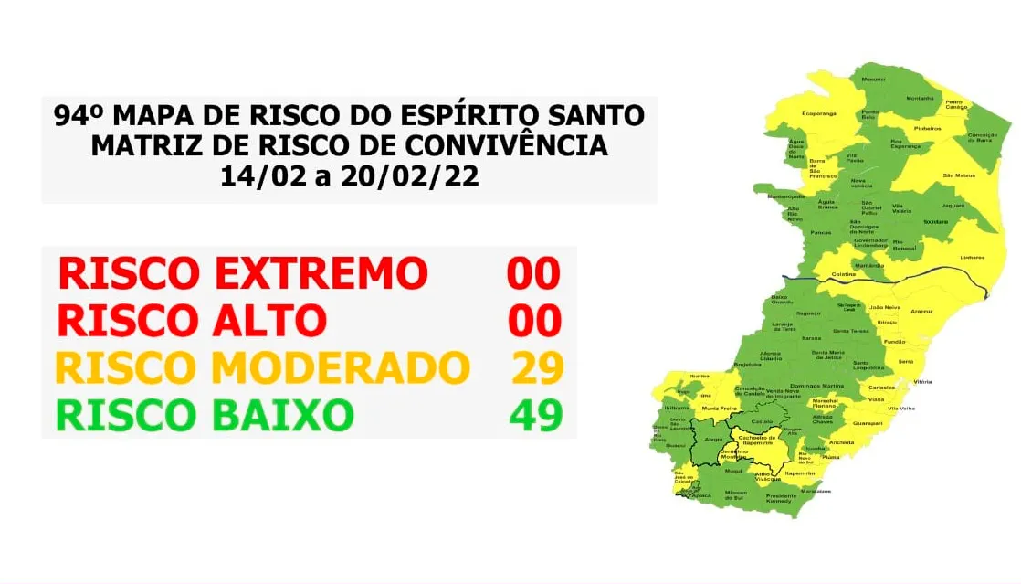 Imagem ilustrativa da imagem Cresce o número de cidades em "risco moderado"