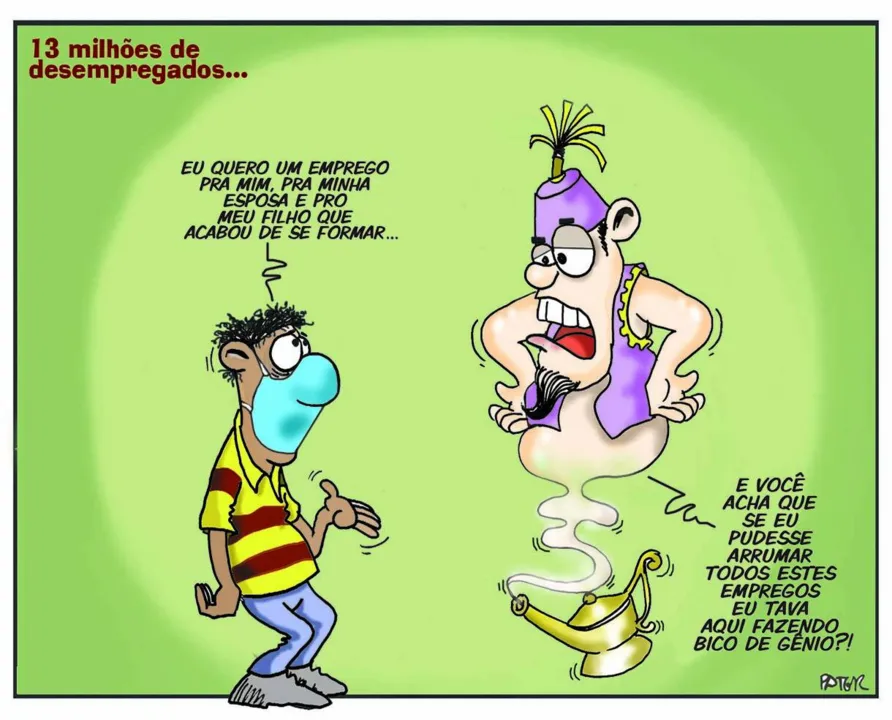 Imagem ilustrativa da imagem 13 milhões de desempregados