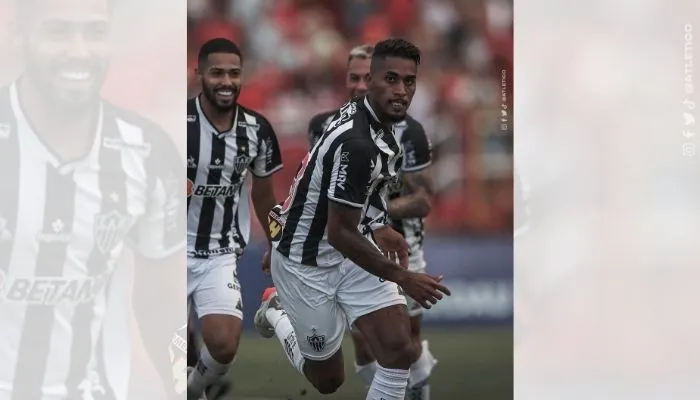 Imagem ilustrativa da imagem Fábio Gomes garante vitória, e liderança, do Atlético no Mineiro