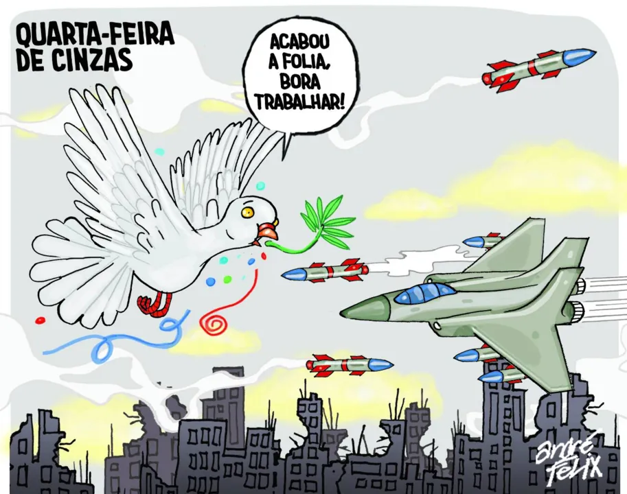 Imagem ilustrativa da imagem Quarta-feira de Cinzas