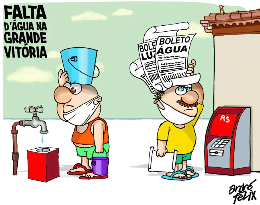 Imagem ilustrativa da imagem Falta d'água na Grande Vitória