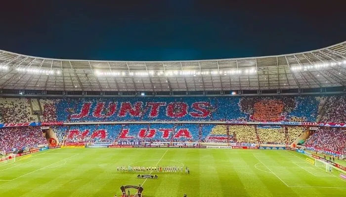 Imagem ilustrativa da imagem Fortaleza empata com o River Plate e decepciona torcida no Castelão lotado