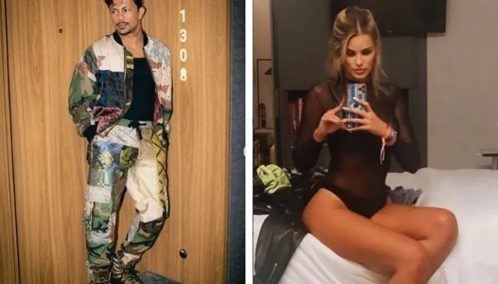 Imagem ilustrativa da imagem Xamã comenta foto sexy de Yasmin Brunet e aumenta boatos de relacionamento
