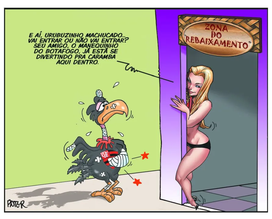 Imagem ilustrativa da imagem Zona de rebaixamento....