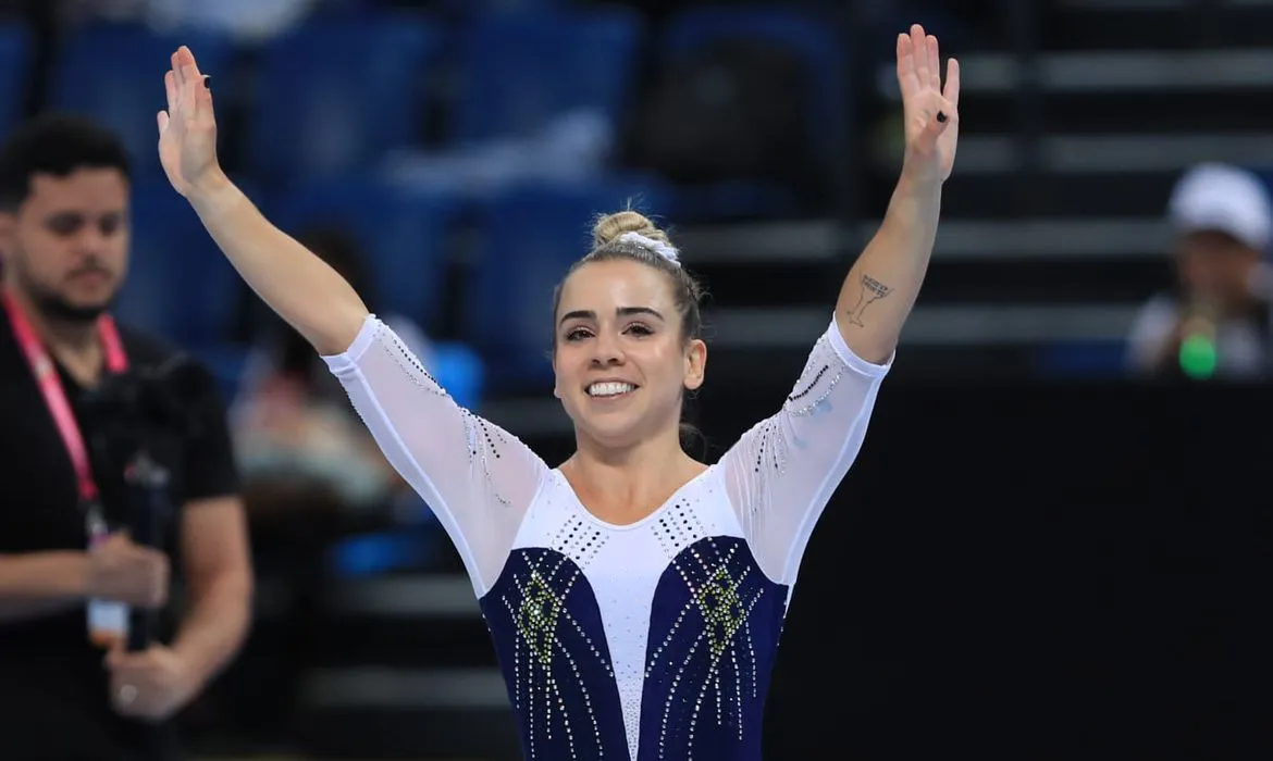 Imagem ilustrativa da imagem Brasil encerra Pan de Ginástica de Trampolim com nove medalhas