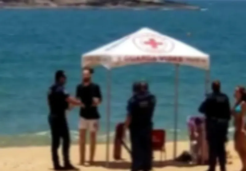 Confusão em tenda de guarda-vidas termina com dois jovens detido em Vila Velha