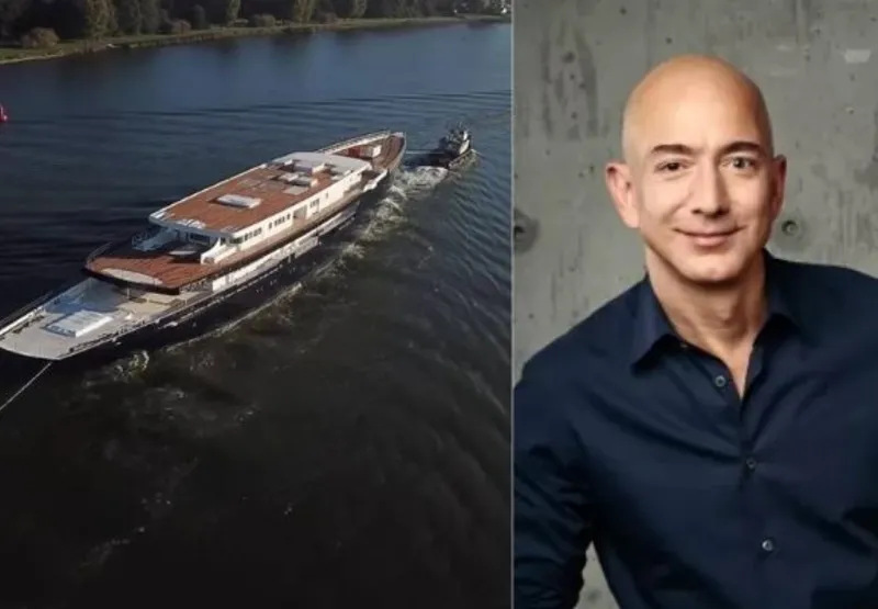 Cidade irá desmontar ponte histórica para iate de Jeff Bezos passar