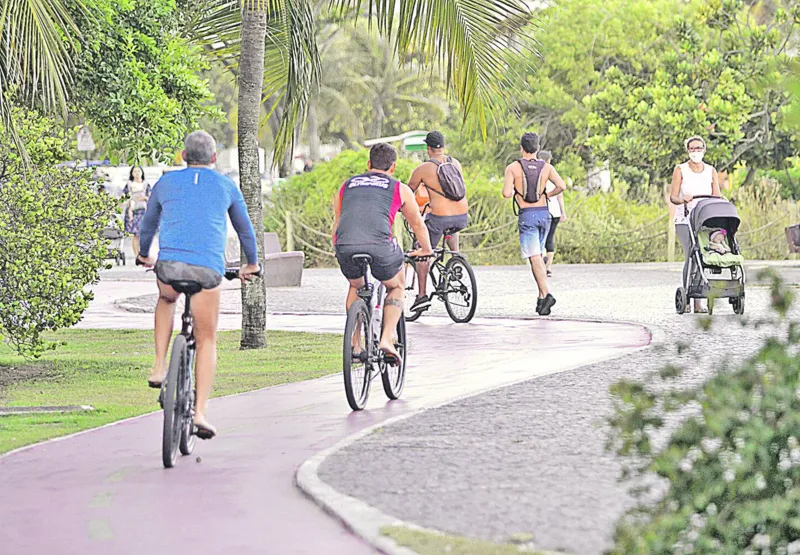 usuários de ciclovia:                                   pedido por mais ações sobre  mobilidade para quem usa a bicicleta como meio de transporte.